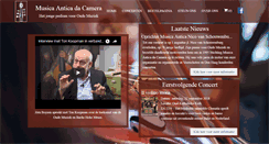 Desktop Screenshot of musantica.nl